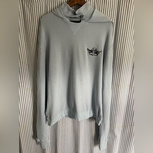 Boys Lie Light Gray Hoodie with Angel Logo